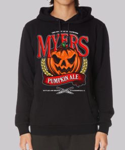 Myers Pumpkin Ale Halloween Hoodie 1