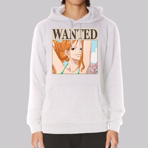 Nami Wanted Poster One Piece Hoodie