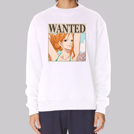 Nami Wanted Poster One Piece Hoodie