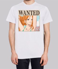 Nami Wanted Poster One Piece Hoodie 3