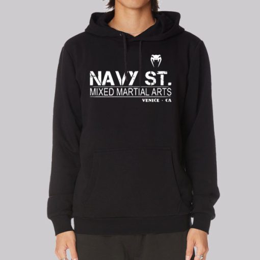 Navy St Mma Mixed Martial Arts Hoodie