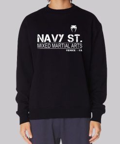 Navy St Mma Mixed Martial Arts Hoodie