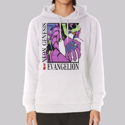 Neon Genesis Anime Evangelion Hoodie