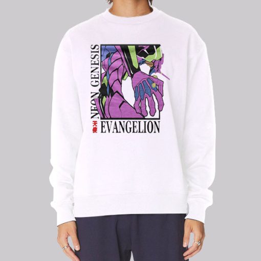 Neon Genesis Anime Evangelion Hoodie