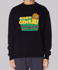 Neon Genesis Evangelion Garfield Hoodie