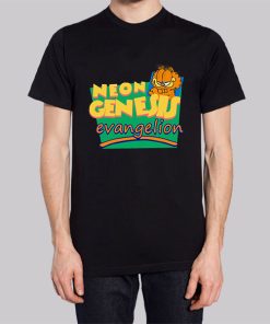 Neon Genesis Evangelion Garfield Hoodie 3