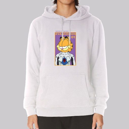 Neon Genesis Garfield Evangelion Hoodie