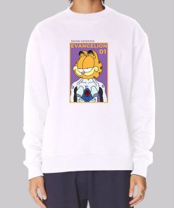 Neon Genesis Garfield Evangelion Hoodie