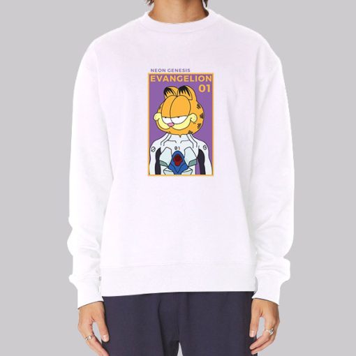 Neon Genesis Garfield Evangelion Hoodie