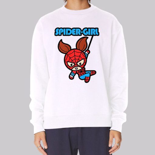 New Spider Woman Cute Superhero Hoodie