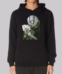 Nier Automata Merchandise Flower Art Hoodie 4
