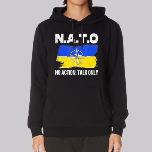 No Action Talk Only Nato Hoodie