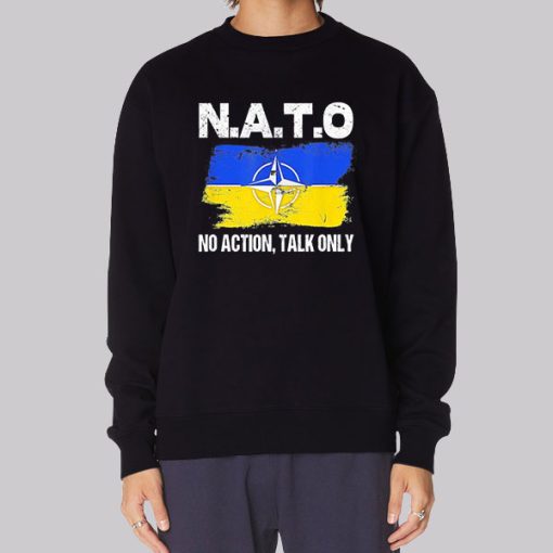 No Action Talk Only Nato Hoodie