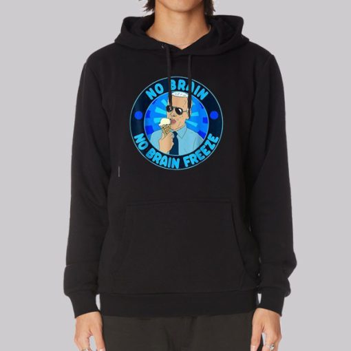 No Brain Freeze Joe Biden Ice Cream Hoodie