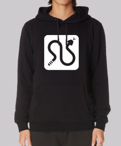 Nope Ropee Snake Danger Noodle Hoodie