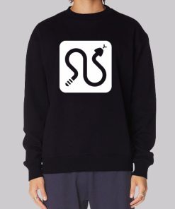 Nope Ropee Snake Danger Noodle Hoodie