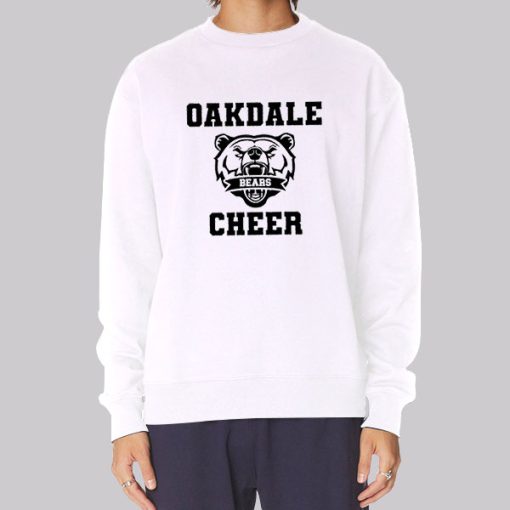 Oakdale Bears Cheer Bear Hoodie