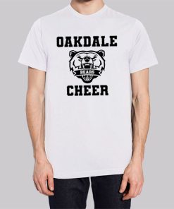 Oakdale Bears Cheer Bear Hoodie 3