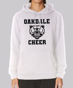 Oakdale Bears Cheer Bear Hoodie 4