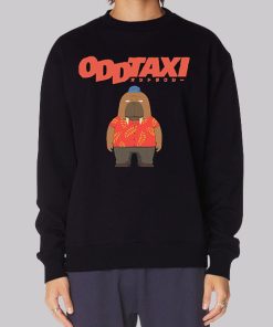 Odd Taxi Merch Odokawa Anime Hoodie