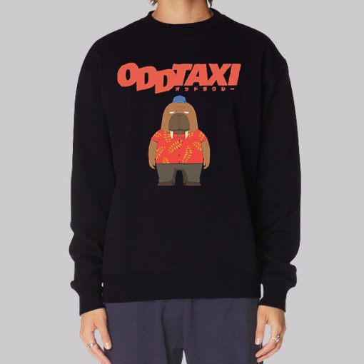 Odd Taxi Merch Odokawa Anime Hoodie