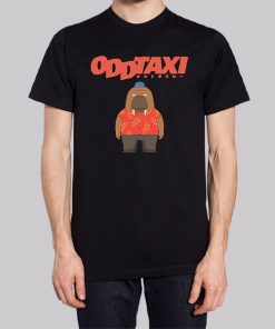 Odd Taxi Merch Odokawa Anime Hoodie 2 Odd Taxi Merch Odokawa Anime Hoodie 3