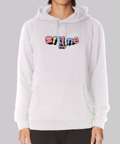 Offlinetv Merch Japanese Logo Hoodie