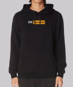 Ok Boomer Merch Meme Hub Logo Hoodie 1