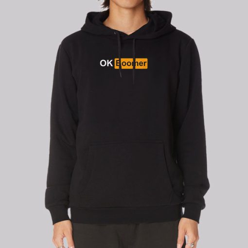 Ok Boomer Merch Meme Hub Logo Hoodie