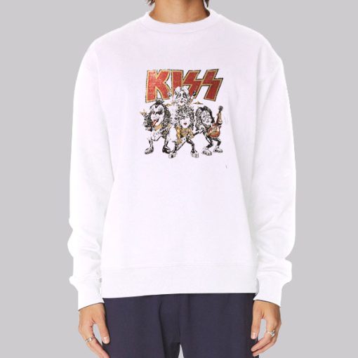 Ok Ko Kiss Cartoon Vintage Hoodie