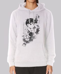 Omori Merch White Space Hoodie 4