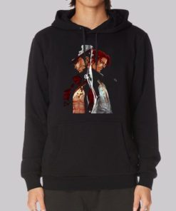 One Piece the Wars Mihawk vs Shanks Hoodie 4
