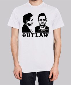 Outlaw Mugshot Johnny Cash Hoodie 2 Outlaw Mugshot Johnny Cash Hoodie 3