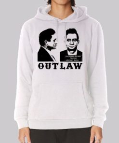 Outlaw Mugshot Johnny Cash Hoodie 3 Outlaw Mugshot Johnny Cash Hoodie 4