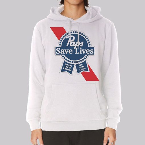 Paps Save Lives Cervical Cancer Hoodie