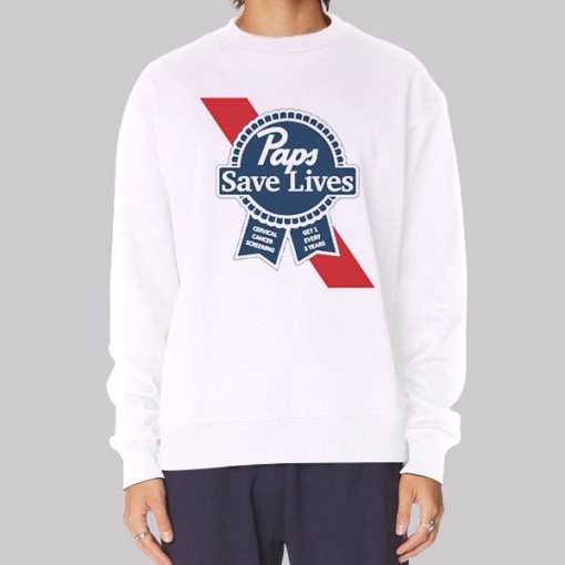 Paps Save Lives Cervical Cancer Hoodie