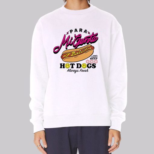 Para Mie Gente J Balvin Hot Dog Hoodie