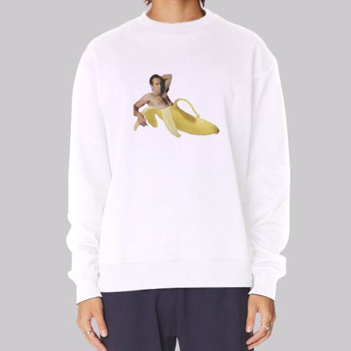 Parody Banana Nicholas Cage Hoodie