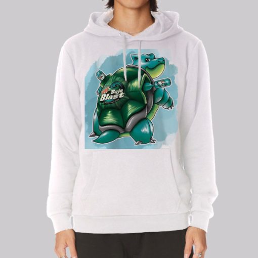 Parody Blastoise Baja Blast Hoodie