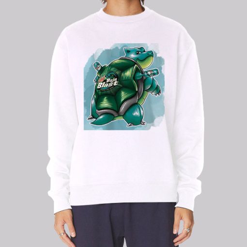 Parody Blastoise Baja Blast Hoodie