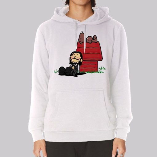 Parody Cartoon John Wick Baba Yaga Hoodie