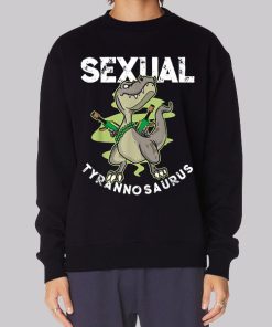 Parody Cartoon Sexual Tyrannosaurus Hoodie