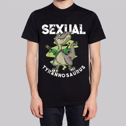 Parody Cartoon Sexual Tyrannosaurus Hoodie