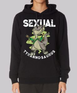 Parody Cartoon Sexual Tyrannosaurus Hoodie 3 Parody Cartoon Sexual Tyrannosaurus Hoodie 4