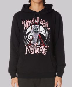 Parody Jack Skellington Santa Claus Hoodie 4