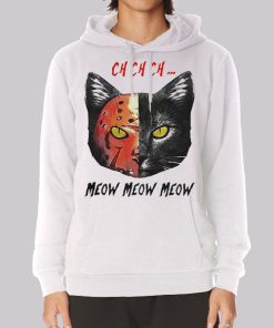 Parody Jason Voorhees Cat Meow Hoodie Parody Jason Voorhees Cat Meow Hoodie
