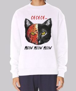 Parody Jason Voorhees Cat Meow Hoodie