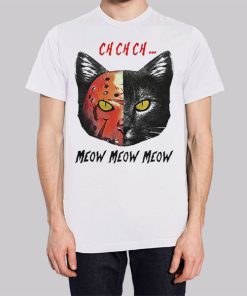 Parody Jason Voorhees Cat Meow Hoodie 3