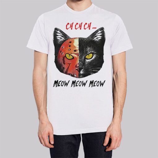 Parody Jason Voorhees Cat Meow Hoodie