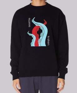 Parody Octopus Seattle Kraken Hoodie